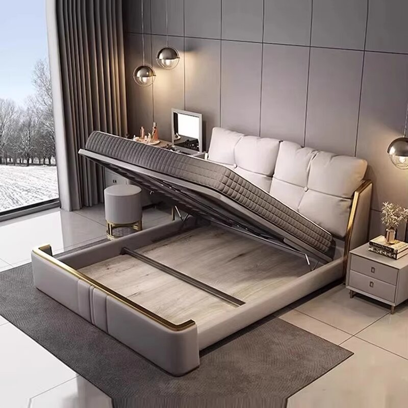 Bedroom Furniture Manufacturer - Hotel White Sleeper Sofa Mattress Set