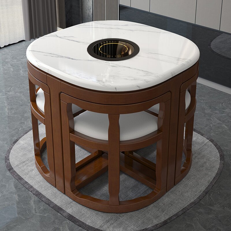 Dining Table Set Manufacturer - Outdoor Light Blue Baby Modern Garden for 6