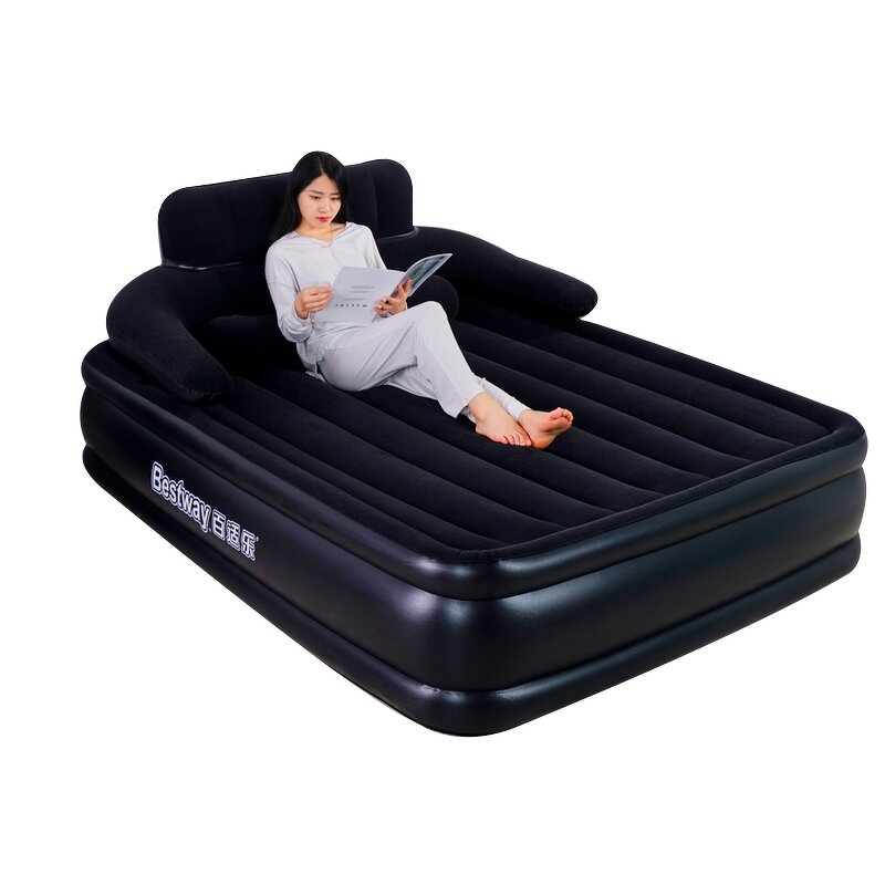 Folding Bed Manufacturer - Spring Foam King Size Inflatable Set