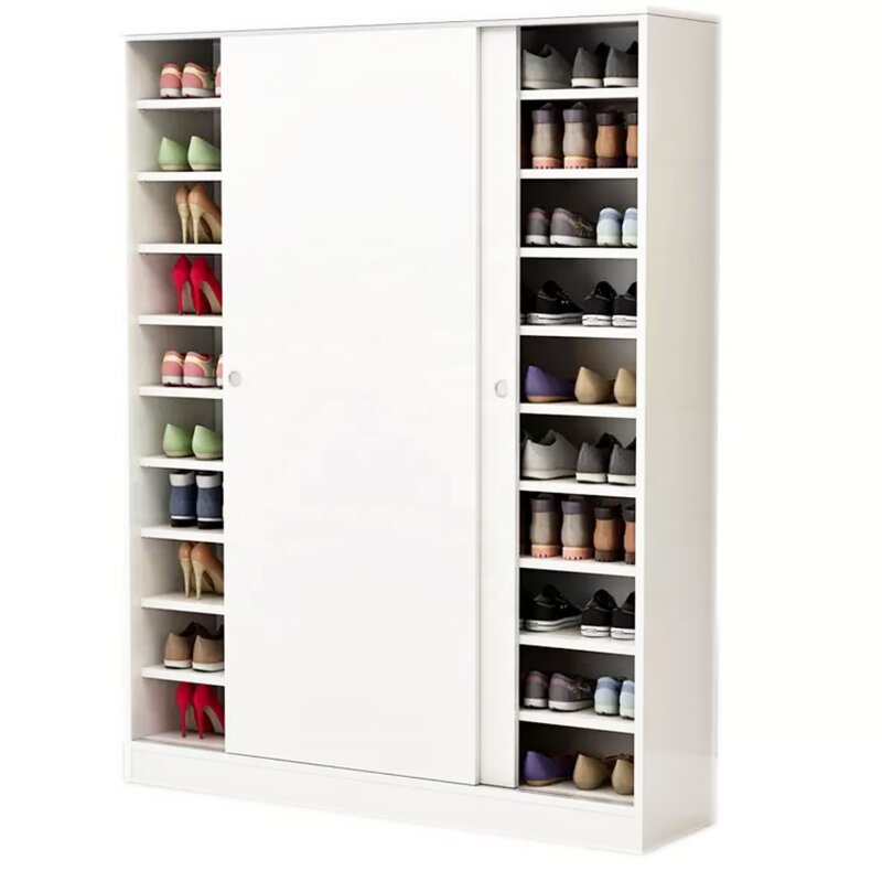 Shoes Storage Rack Manufacturer - 360 Rotate Wooden Modern for Store Display