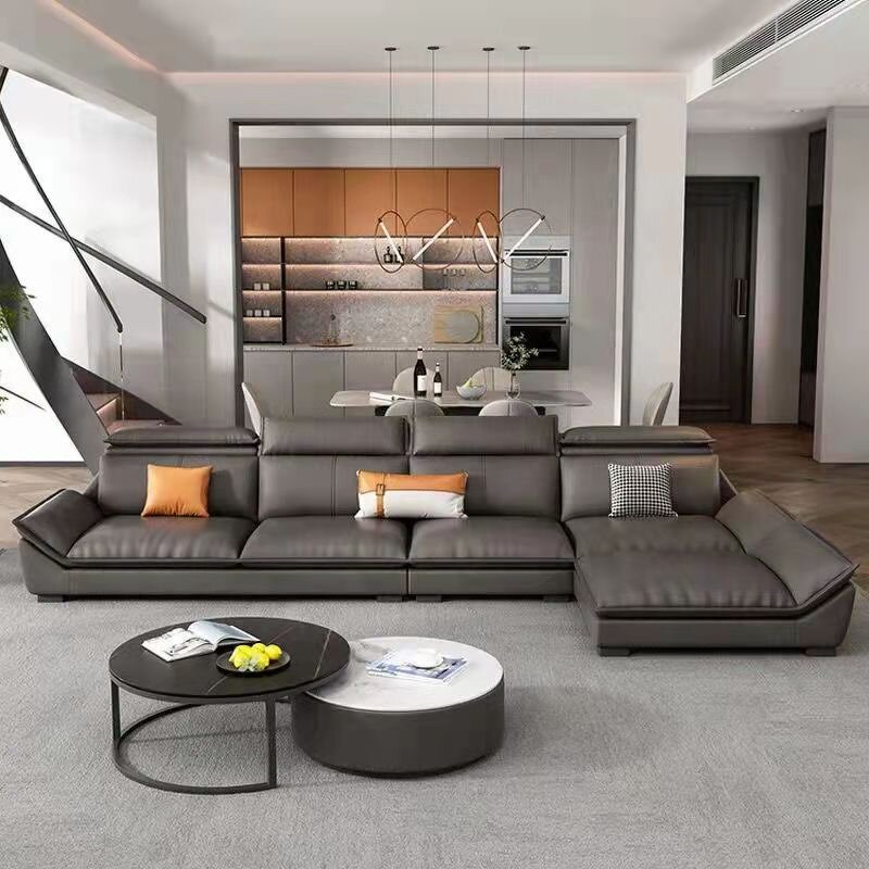 Genuine Leather Sofa Manufacturer - Italian Luxury Modern for Living Room