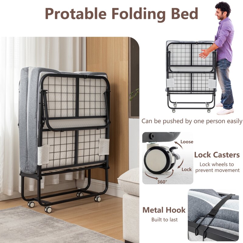 Folding Bed Manufacturer - Murphy Base with Chair & Sofa Mattress