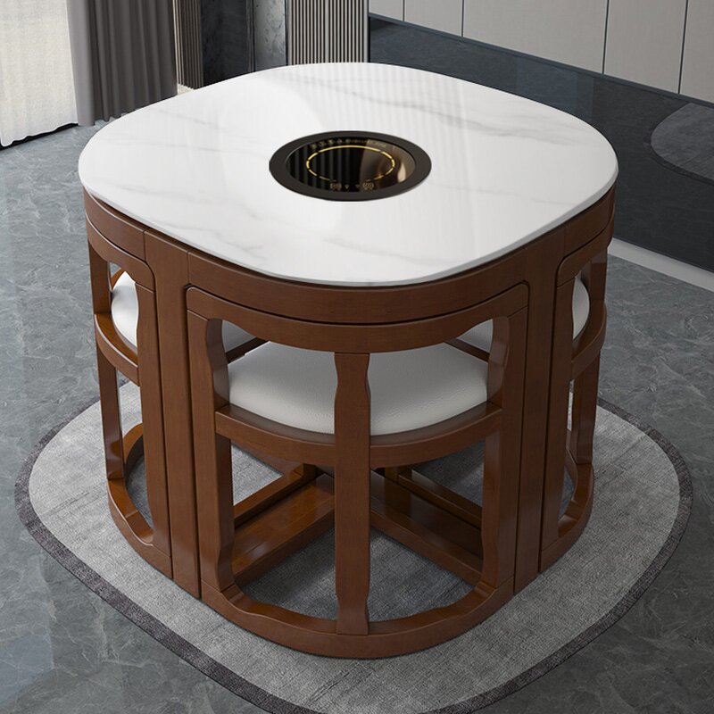 Dining Table Set Manufacturer - Outdoor Light Blue Baby Modern Garden for 6