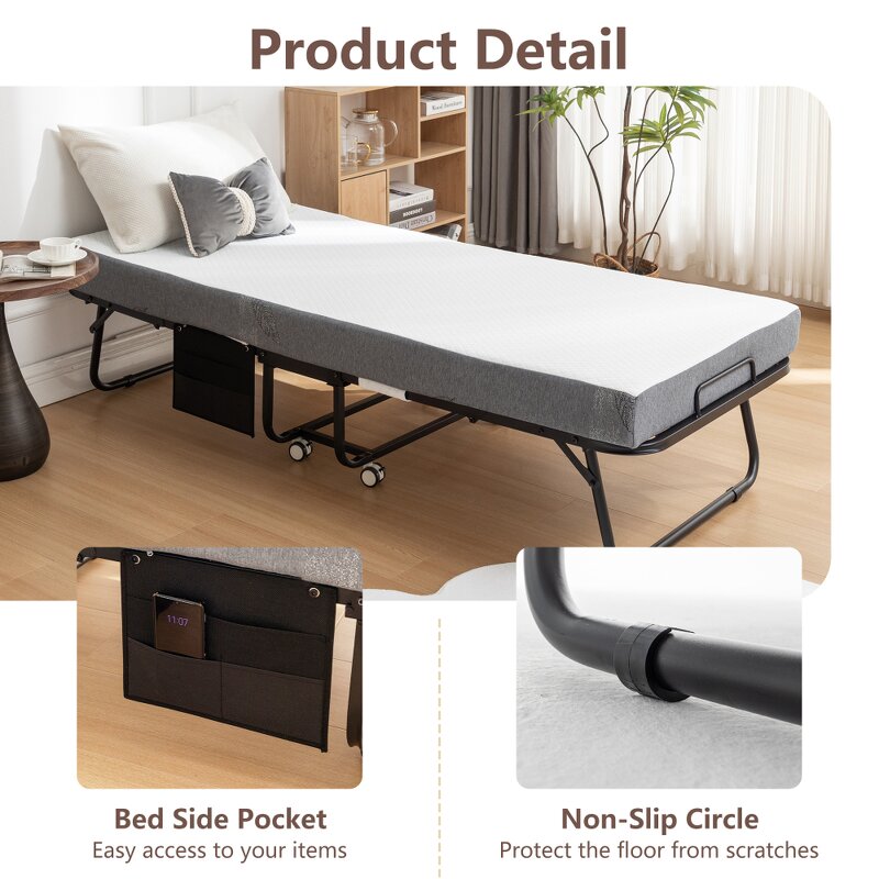 Folding Bed Manufacturer - Murphy Base with Chair & Sofa Mattress