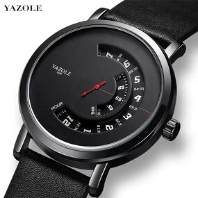 Men's Casual Watch Manufacturer - Yazole 509 Creative Design Waterproof Hollow Quartz Sport Wristwatch