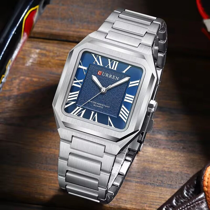 Men's Luxury Watch Manufacturer - CURREN 8482 Casual Business Stainless Steel Fashion Quartz