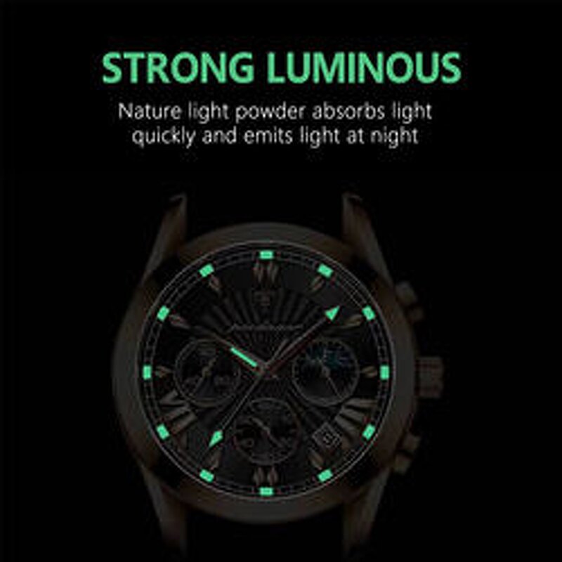 Men's Casual Watch Manufacturer - POEDAGAR Sport Stainless Steel Wristwatch Top Brand Luxury Fashion Waterproof Quartz