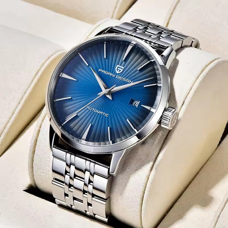 Men's Mechanical Watch Manufacturer - PAGANI DESIGN Automatic Stainless Steel Leather 100m Waterproof Luxury
