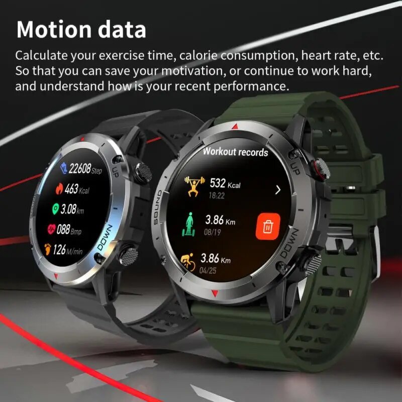 Men's Smart Wristwatch Manufacturer - 2024 New NX9 Health Monitoring Full Touch Screen Heart Rate Monitor for Android IOS