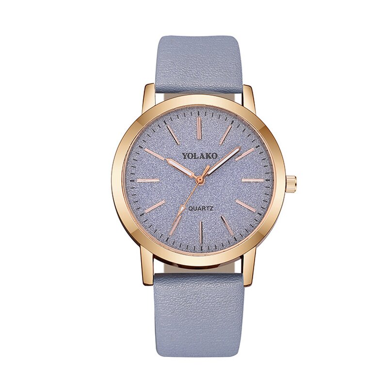 Women's Casual Watch Manufacturer - YOLAKO Hot Sale Brand Fashion Leather Strap Retro Quartz Charm Funny