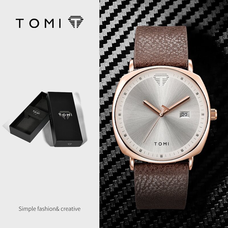 Unisex Fashion Watch Manufacturer - TOMI Trendy Simple Creative Casual Quartz Festival Gift