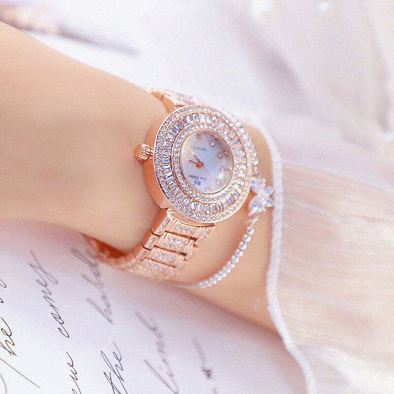 Ladies Watch Manufacturer - 2025 BS High-end Linked Custom Diamond High Quality Luxury Elegant