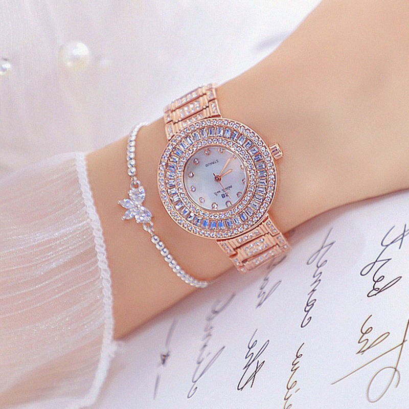 Ladies Watch Manufacturer - 2025 BS High-end Linked Custom Diamond High Quality Luxury Elegant