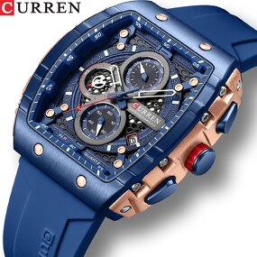 Men's Sport Watch Manufacturer - CURREN 8442 Brand Waterproof Sport Chronograph Quartz