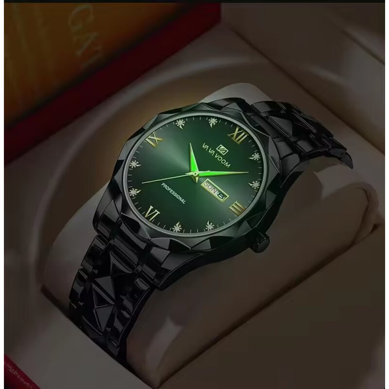 Men's Luxury Wristwatch Manufacturer - VAVA VOOM 2024 New Top Brand Waterproof Steel Quartz Clock