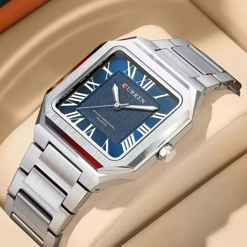 Men's Luxury Watch Manufacturer - CURREN 8482 Casual Business Stainless Steel Fashion Quartz
