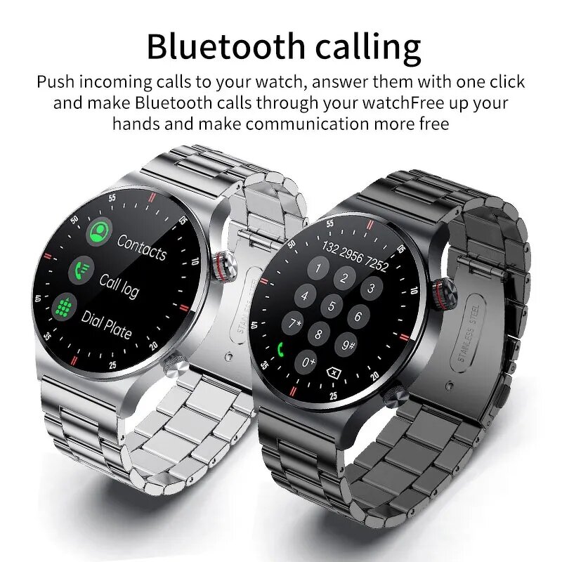 Men's Smart Watch Manufacturer - LIGE ECG+PPG BT Call Sports Bracelet NFC Waterproof Custom Watch Face for IOS Android BW0382