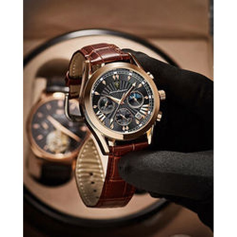 Men's Casual Watch Manufacturer - POEDAGAR Sport Stainless Steel Wristwatch Top Brand Luxury Fashion Waterproof Quartz