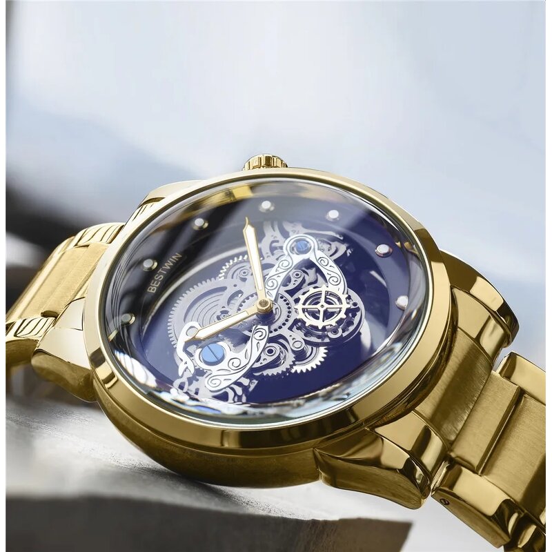 Men's Casual Watch Manufacturer - BESTWIN 911 Luxury Waterproof Quartz Stainless Steel Sport