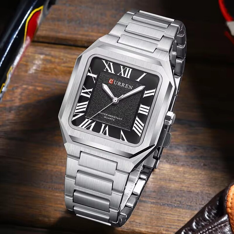 Men's Luxury Watch Manufacturer - CURREN 8482 Casual Business Stainless Steel Fashion Quartz