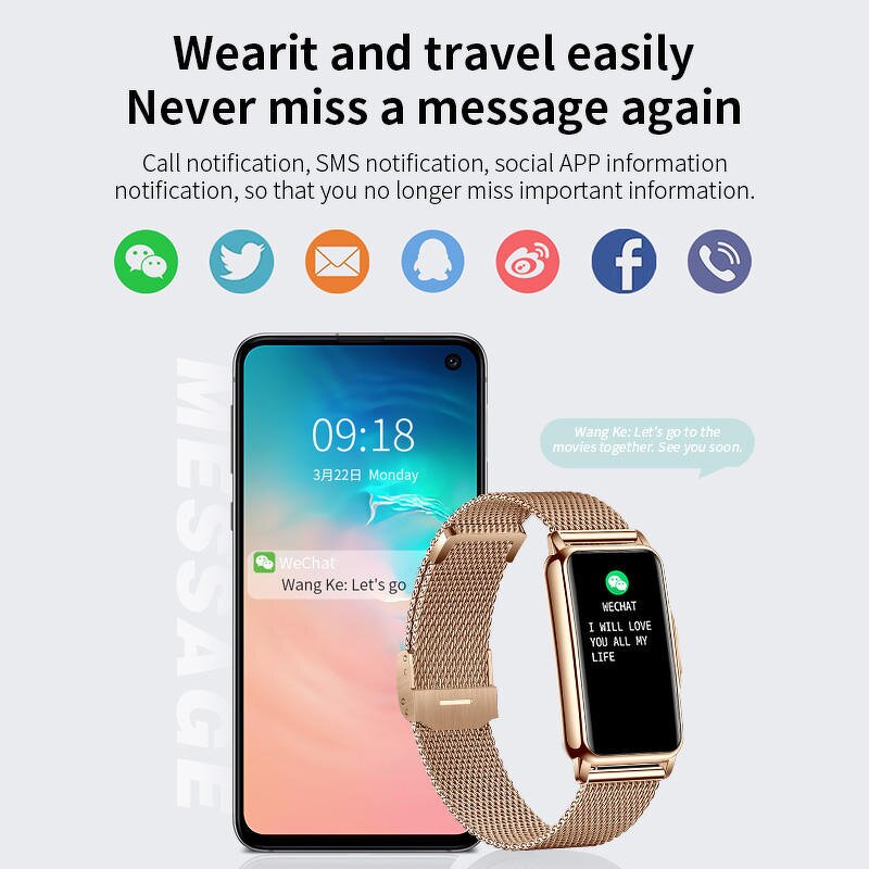 Women's Smartwatch Manufacturer - LIGE BW0451 1.47-inch Chronograph Heart Rate Monitor Blood Pressure Smart Bracelet Connected Phone