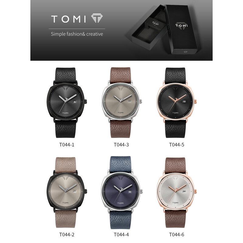 Unisex Fashion Watch Manufacturer - TOMI Trendy Simple Creative Casual Quartz Festival Gift