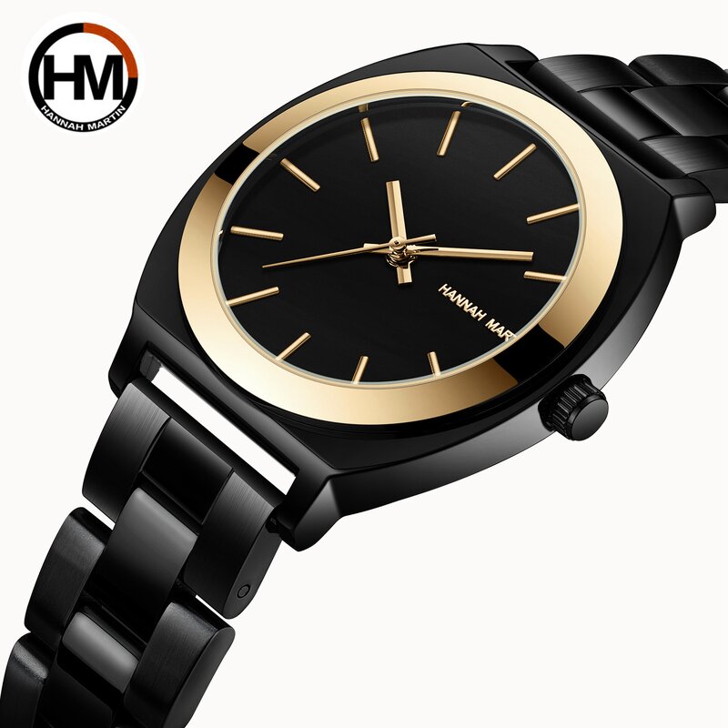 Women's Watch Manufacturer - Hannah Martin High Quality Top Quartz Fashion Waterproof Stainless Steel Ladies Business