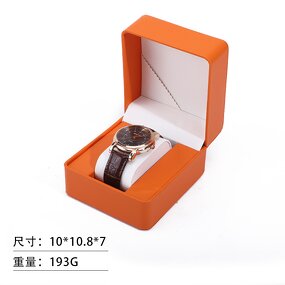 Watch Packaging Box Manufacturer - Wholesale Custom Logo Stock Square Black Special Paper with Pocket