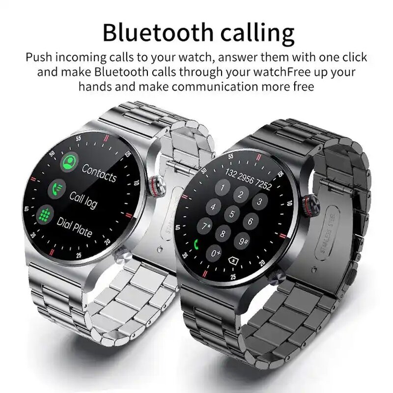 Men's Smart Watch Manufacturer - LIGE ECG+PPG Sports Bracelet NFC Waterproof Custom BT Call for IOS Android BW0382