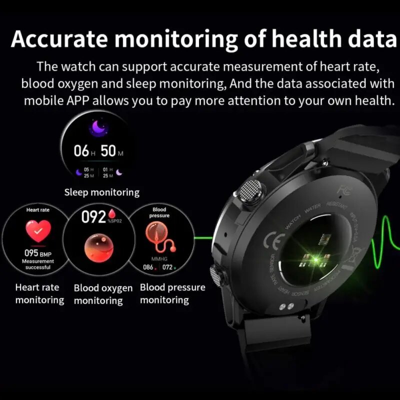 Men's Smart Wristwatch Manufacturer - 2024 New NX9 Health Monitoring Full Touch Screen Heart Rate Monitor for Android IOS