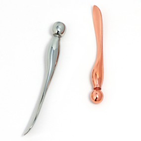 Cosmetic Spatula Factory - 2024 Rose Gold Double Head
