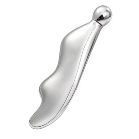 Scalp Gua Sha Manufacturer - Fish-Shaped Stainless Steel Cooling
