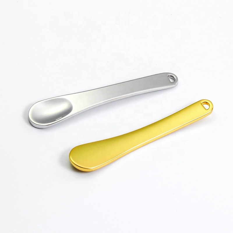 Beauty Spoon Supplier - Gold Facial Cream Mixing Spatula