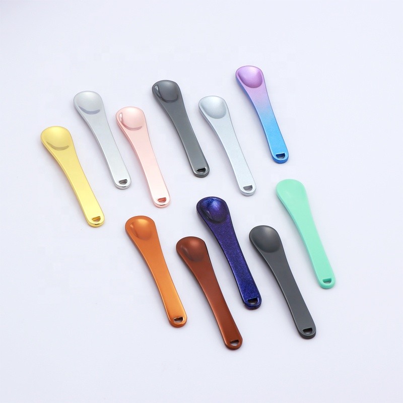 Beauty Spoon Supplier - Gold Facial Cream Mixing Spatula