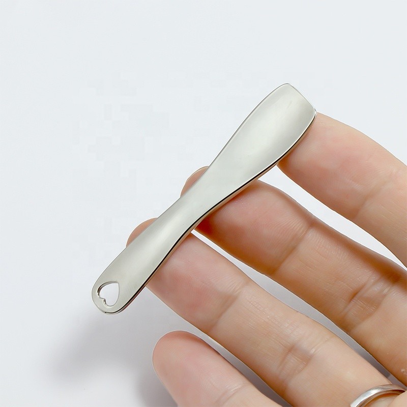 Cosmetic Spatula Manufacturer - Gold 60mm Mini Makeup Scoop