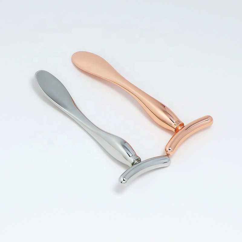 Eye Roller Stick Supplier - Gold Metal Cosmetic Massager