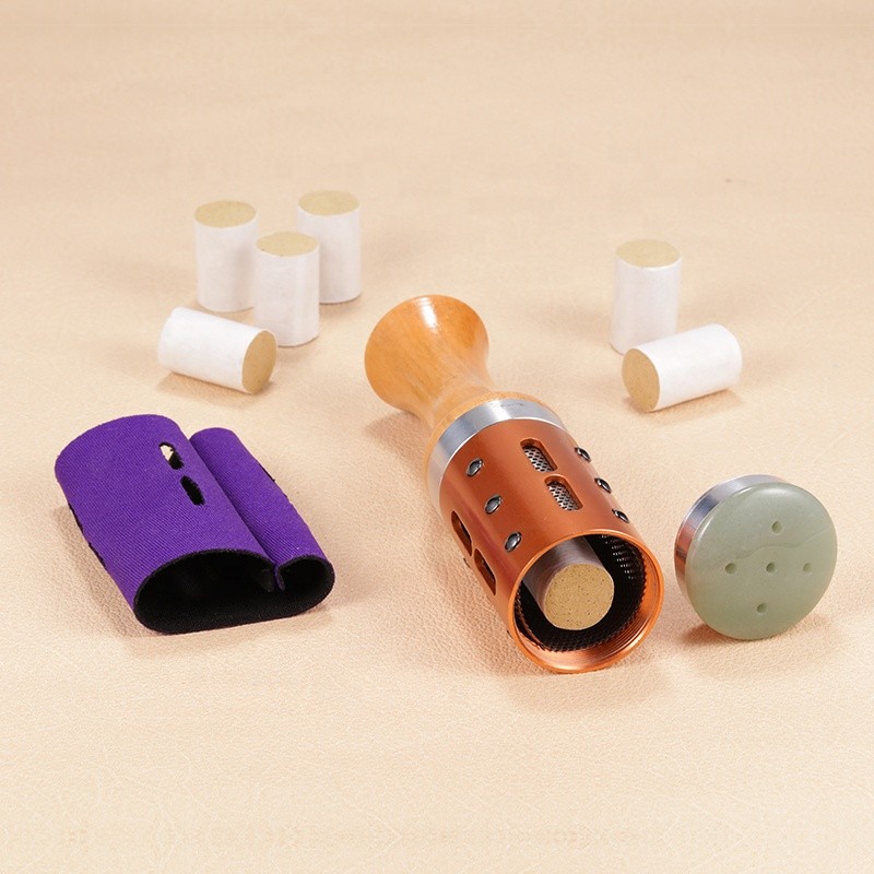 Face Moxibustion Tool Factory - Jade Tiger Warmer Massager
