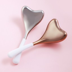 Facial Massager Manufacturer - Rose Gold Heart Shape