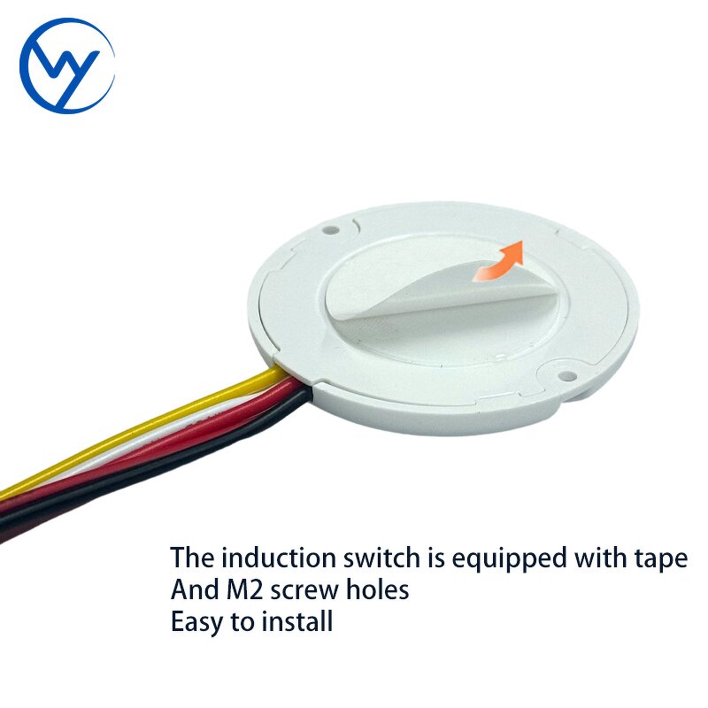 Smart Furniture LED Light Touch Switch Sensor - 12V 5A 60W Hidden Penetrable Wood Board Rotundity