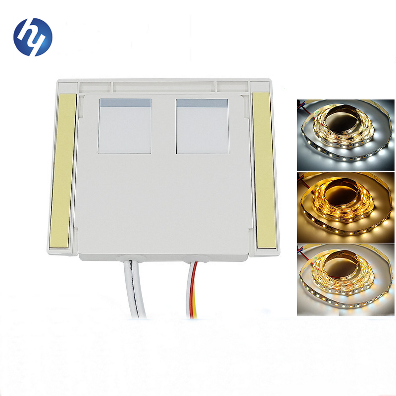 LED Mirror Touch Sensor Switch - 2 Buttons 5A 60W Power Supply