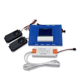 LED Mirror Lamp Touch Sensor Switch - Connectable Bluetooth Music Time Display Screen & Factory Direct Wholesale