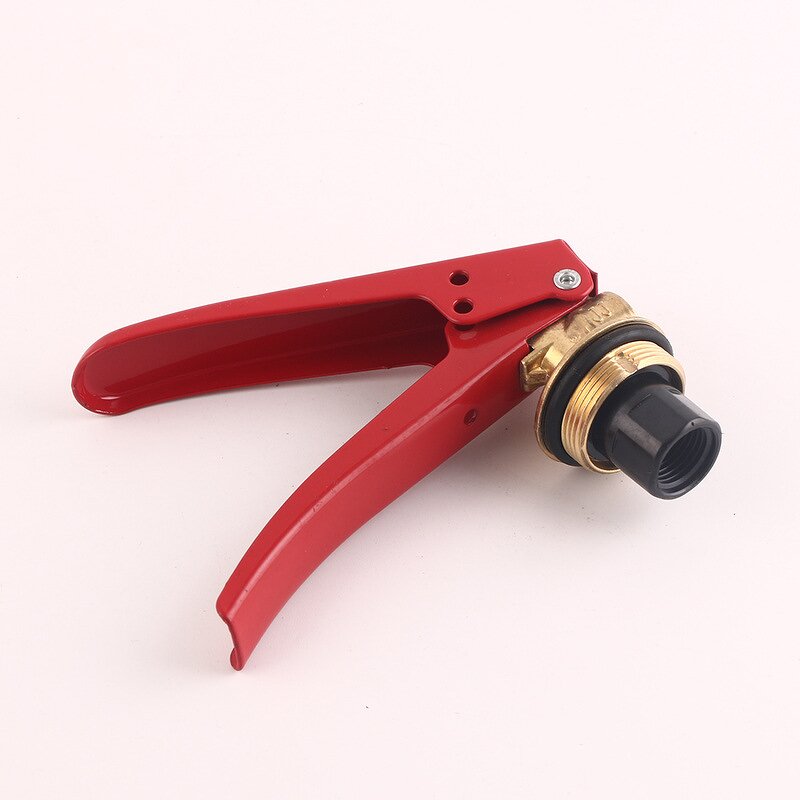Powder Fire Extinguisher Valve - ABC Red Black Hook OEM Supported