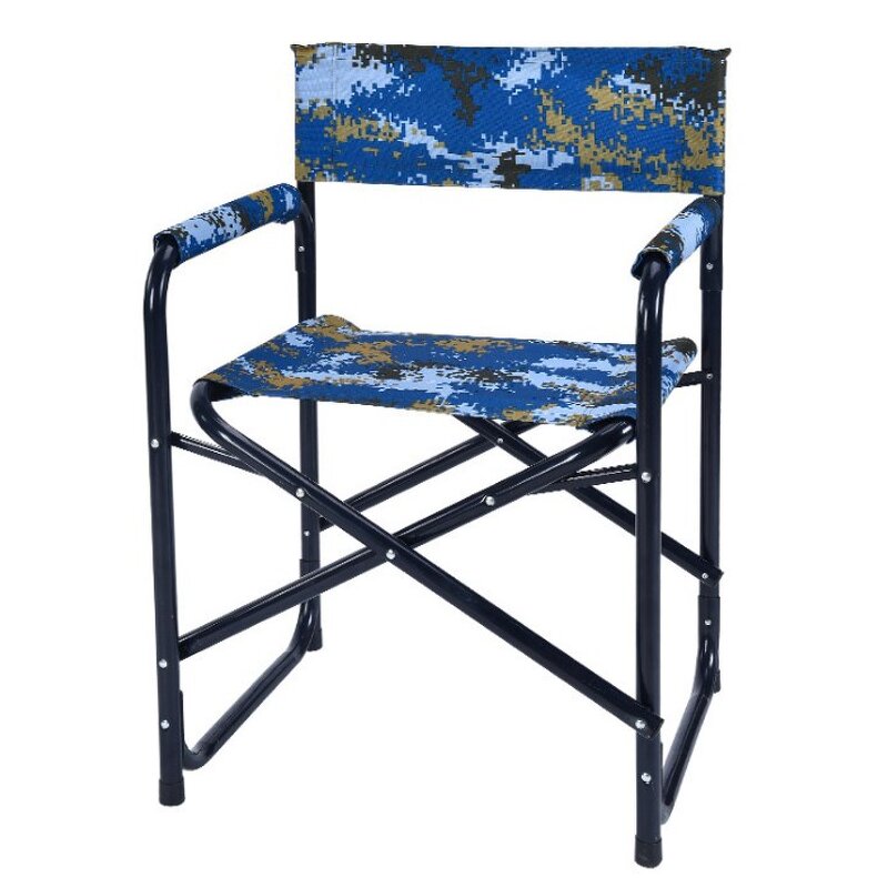 Portable Folding Director Chair - Double Oxford Cloth Outdoor Logo Printing