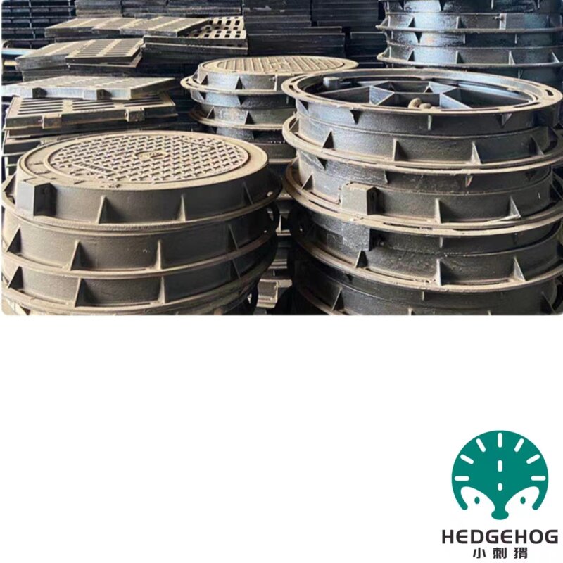 Ductile Iron Round Manhole Cover - for Rainwater & Sewer Government Project Roadway