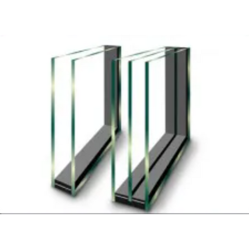 Tempered Glass Folding Screen - Horizontal Graphic Design for Villa Kitchen & More