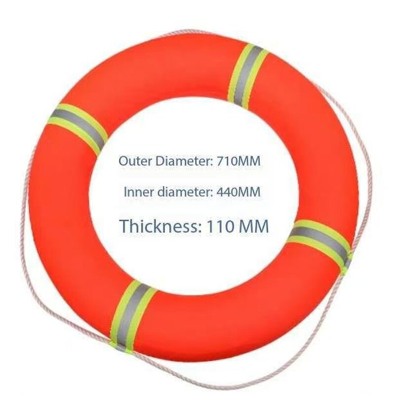 Foam Life Buoy - Marine Dock & Swimming Pool Adult & Children Reflective CCS