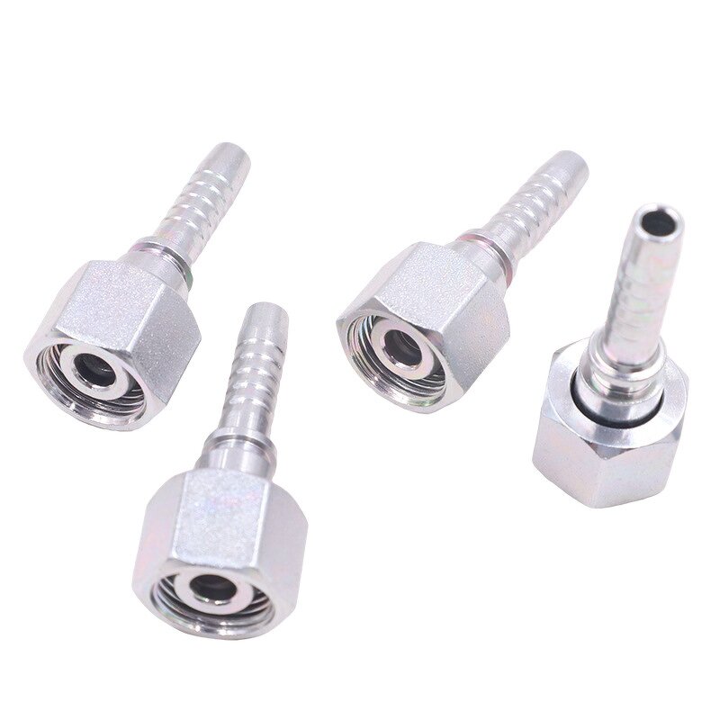 Hydraulic Parts - Light Series Carbon Steel Internal Thread O-Type Metric