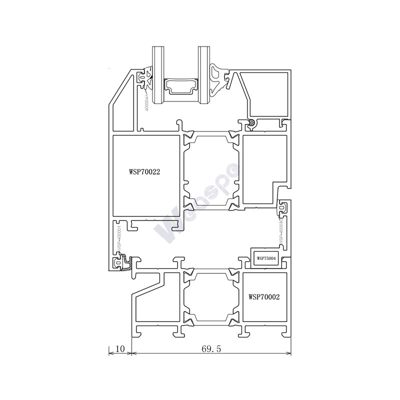 Aluminum Alloy Swing Window - External with Tempered Glass for Bathroom and Kitchen