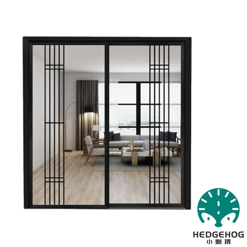 Aluminum Alloy Sliding Door - Waterproof Balcony Glass for Interior Use