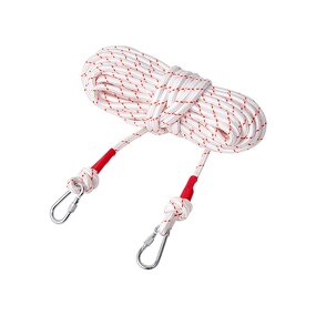 Steel Wire Core Safety Rope - Double Hook for High-Rise Fire Rescue & Anti-Fall